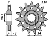 Front sprocket