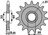 Front sprocket