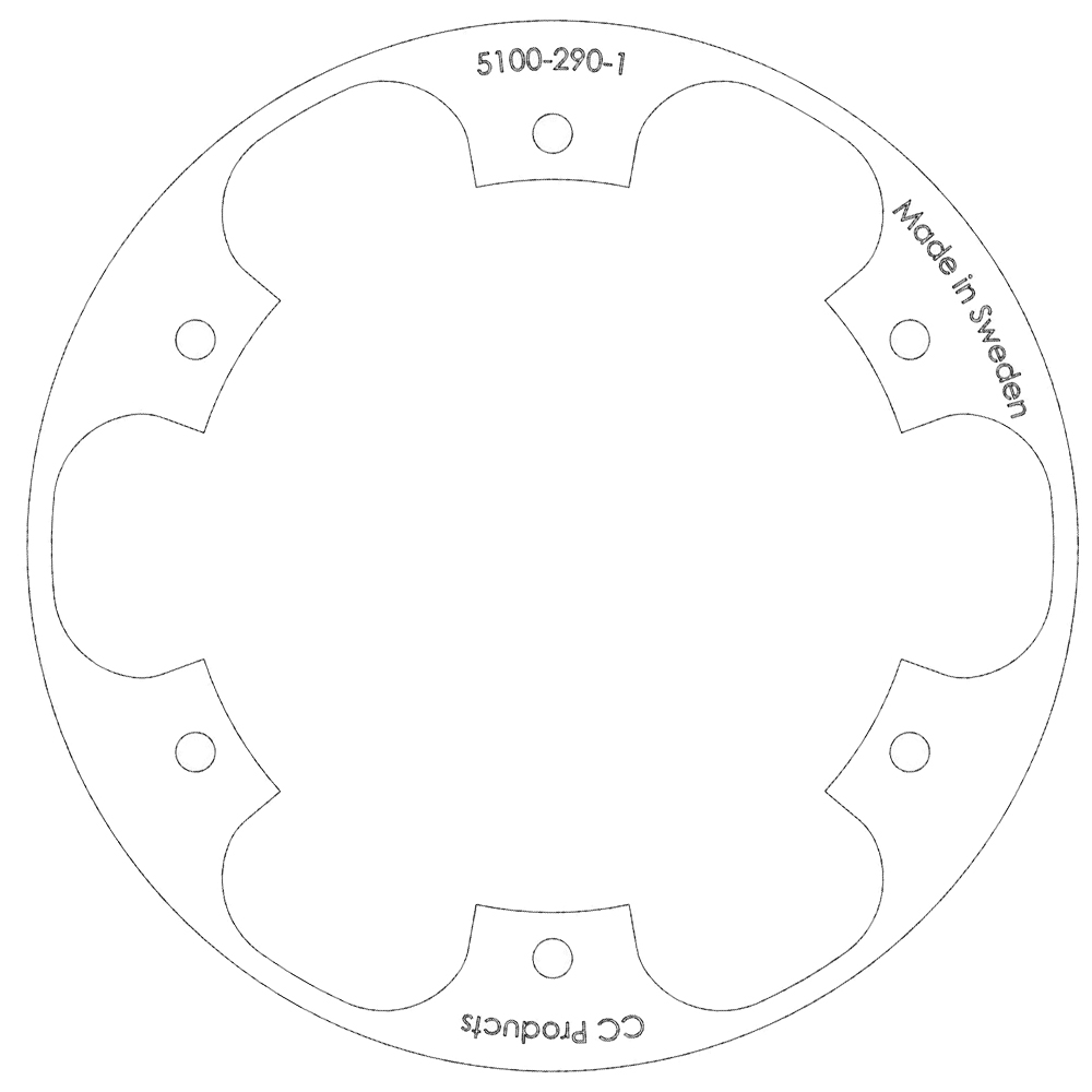 Brake Disc inner ring front - For 240 mm brake disc - HUSQVARNA