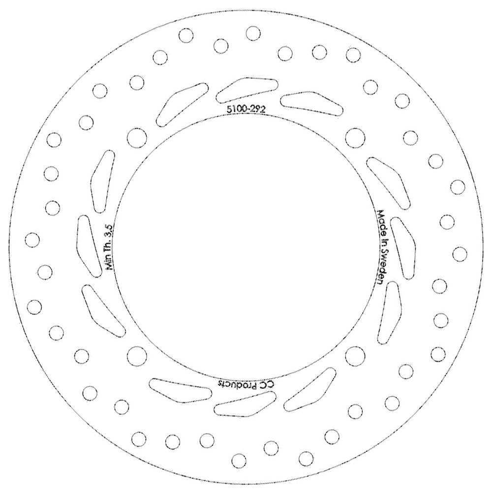 Brake Disc Front 256 mm - HONDA