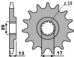 Front sprocket