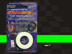 Rim Stripes  Fluorescent  Green - 2