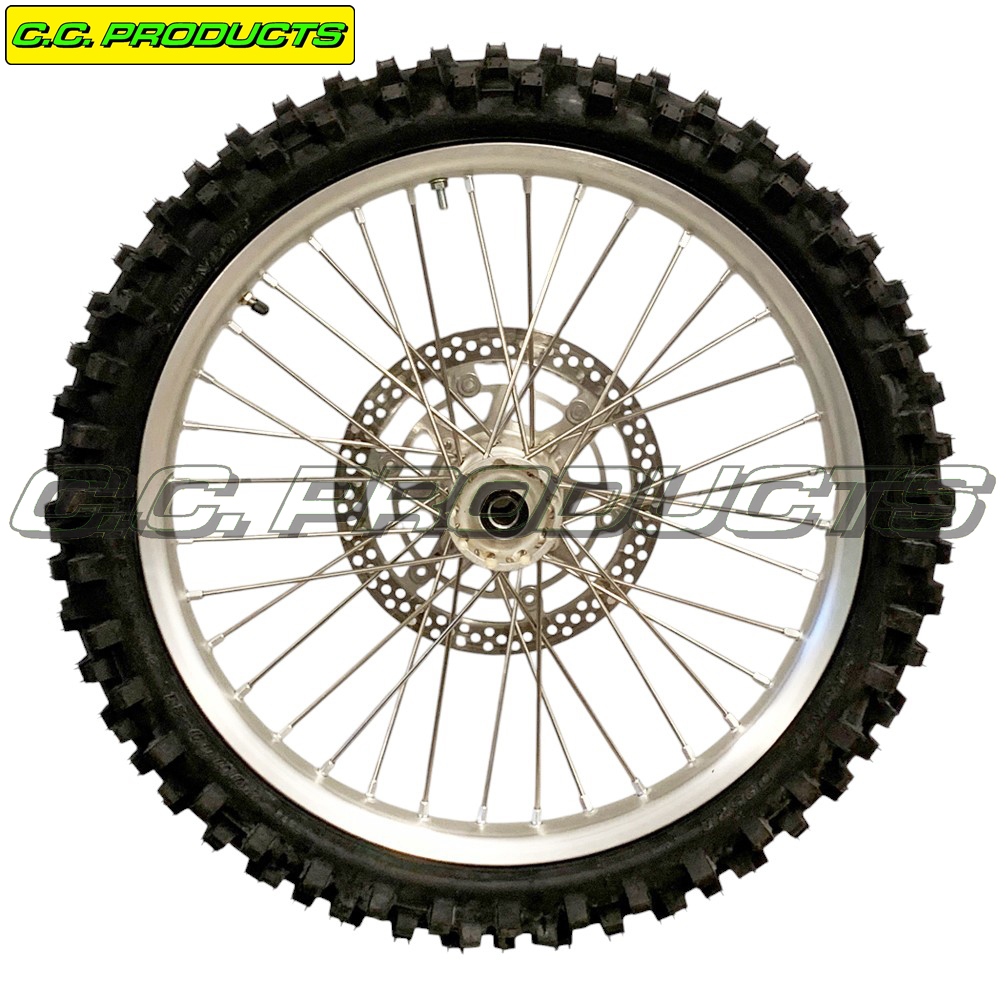 Spoke Set Kawasaki SR 250 21-inch 95-04 Front wheel - 3