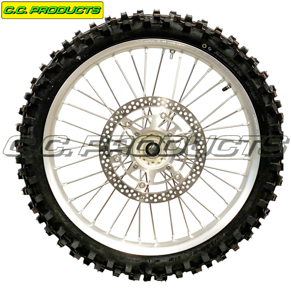 Spoke Set Kawasaki SR 125 21-inch 95-04 Front Wheel - 2