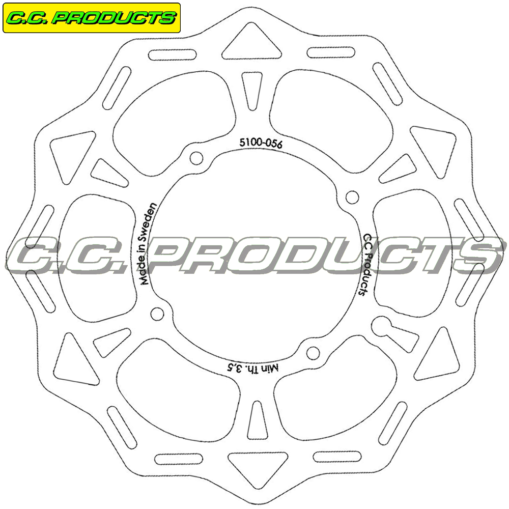 Brake Disc Front KTM  240 mm