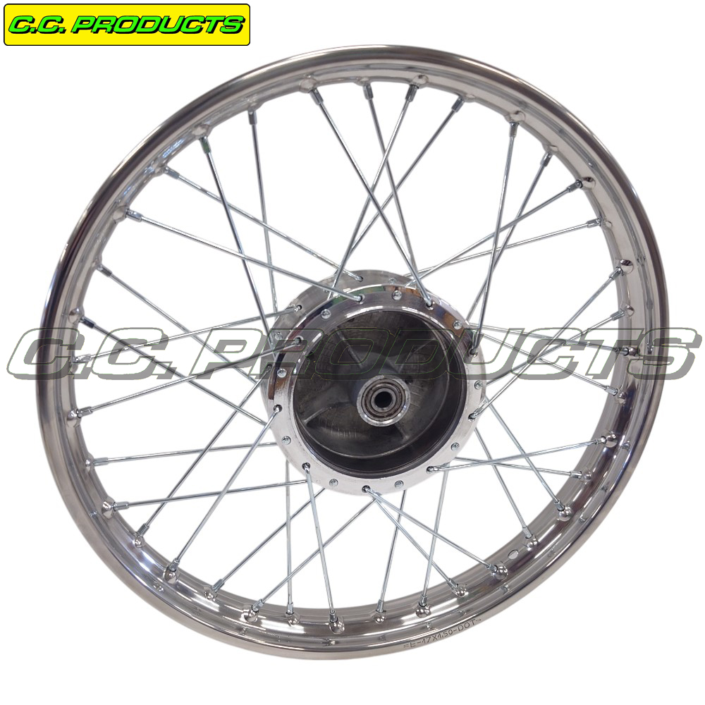 Spoke Set Puch Monza 17-inch 73-78  Rear Wheel - 3