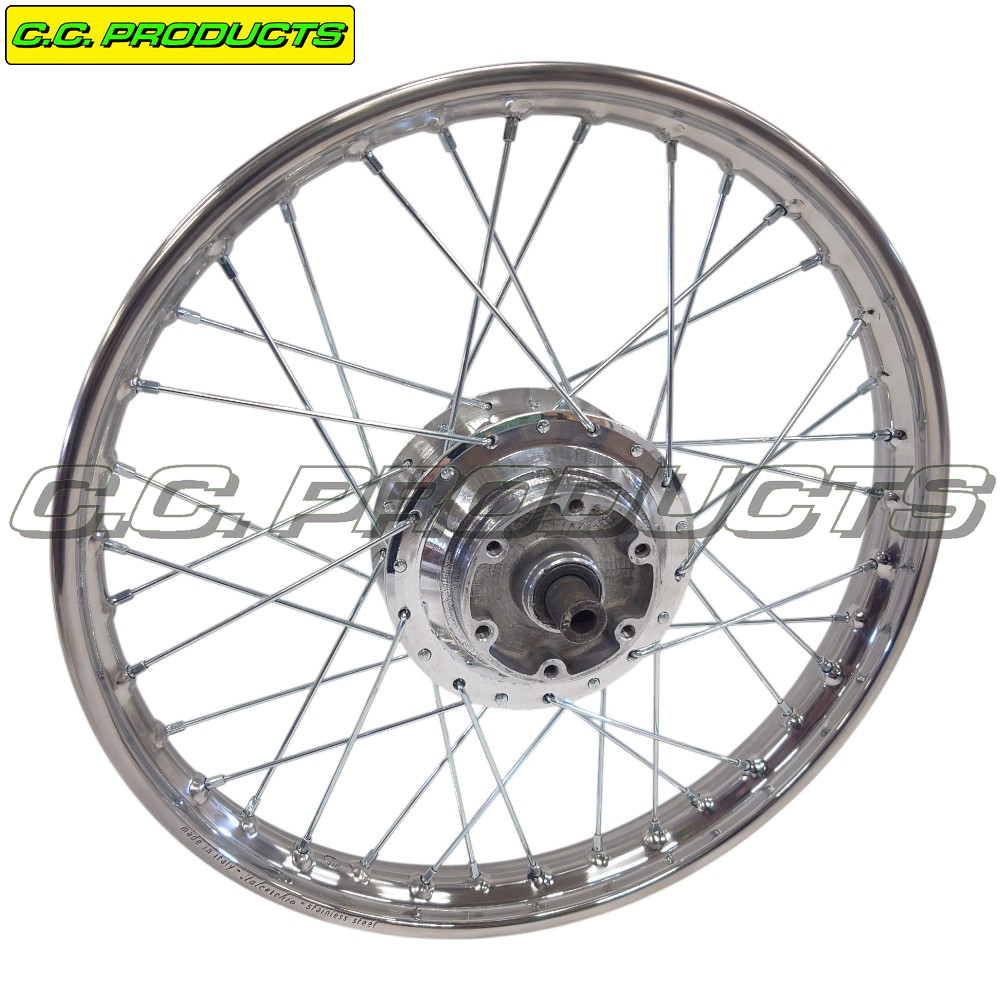 Spoke Set Puch Monza 17-inch 73-78  Rear Wheel - 2