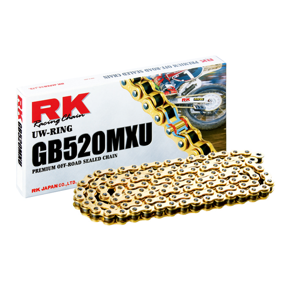RK GB 520 MXU 120 Links - GOLD