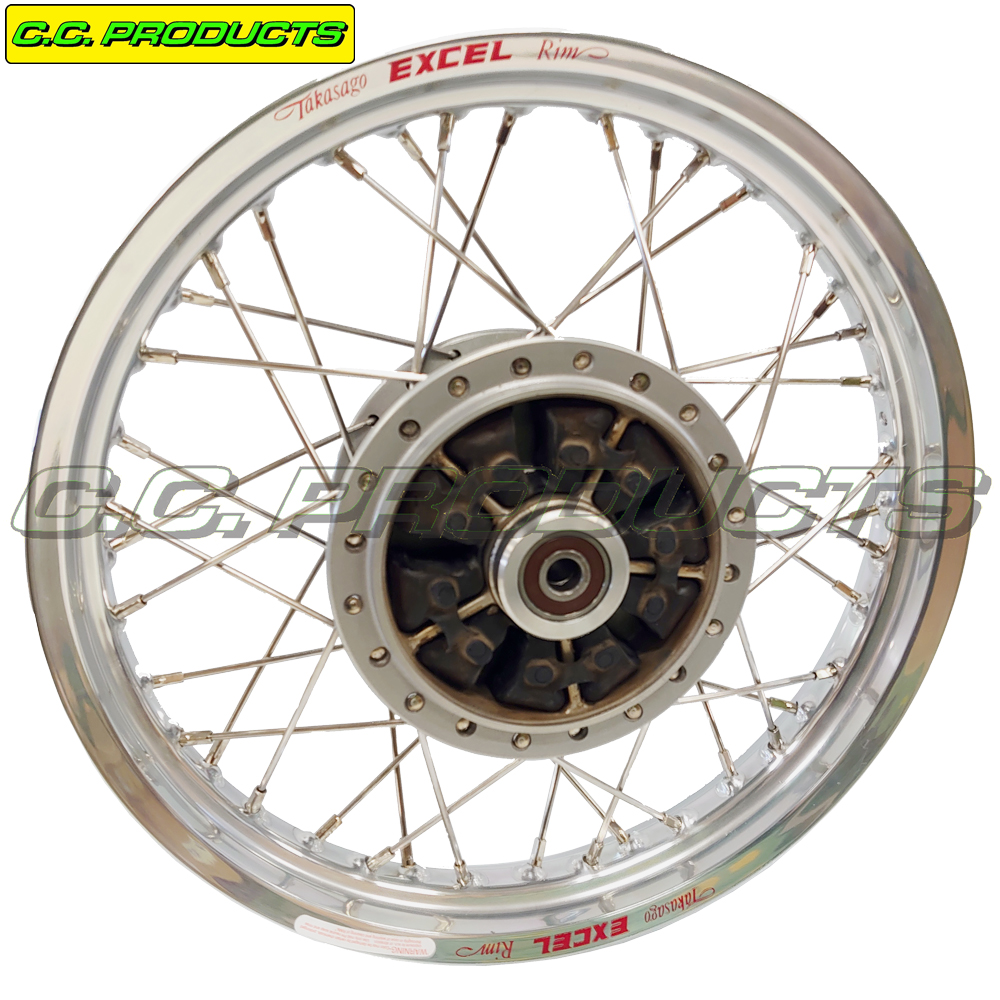 Spoke Set Triumph Bonneville T100 18x2,50 01- Rear Wheel - 3