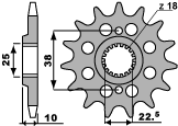 Front sprocket