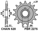 Front sprocket