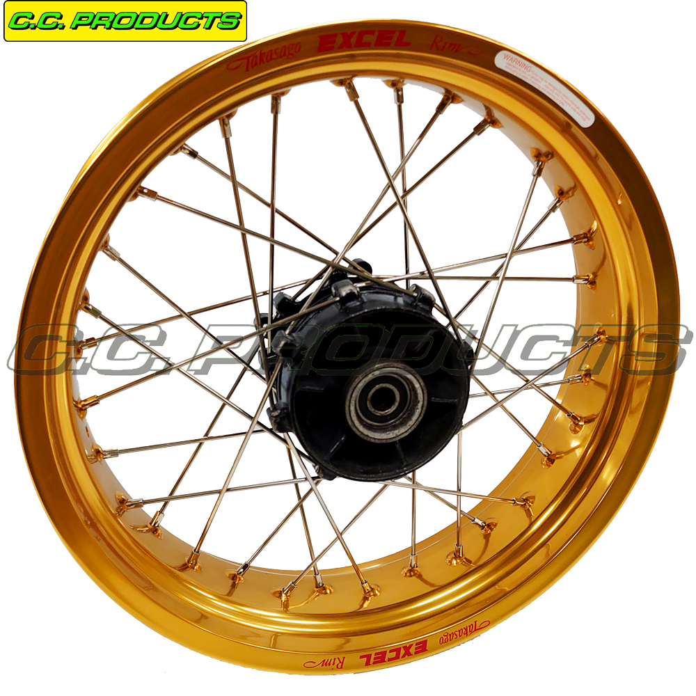 Excel Rim: 17x4.25 32h Black 5 Get Excel Takasago Rims 17x4