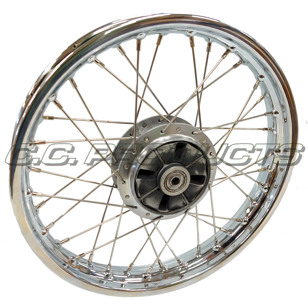 Spoke Set Yamaha FS1 DX 17-inch 76-89 Rear Wheel - 2