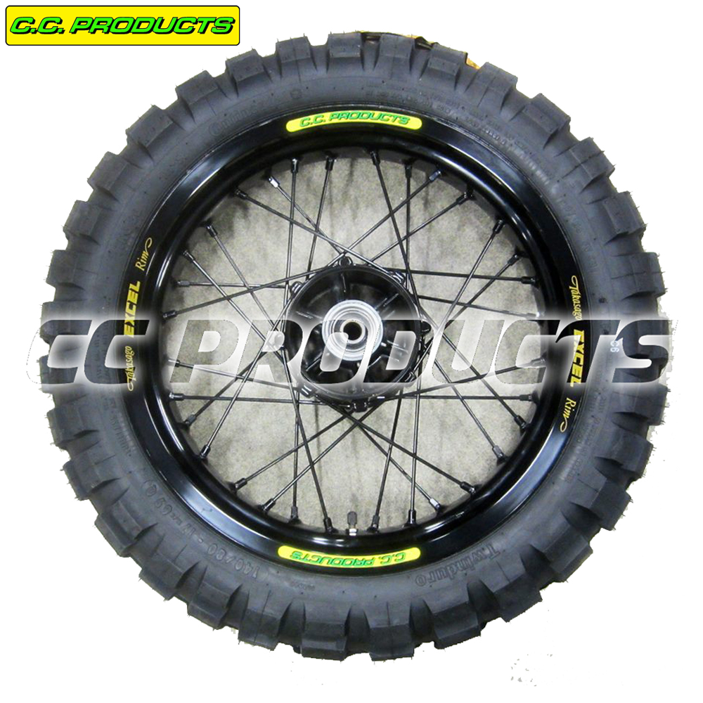 Spoke Set Honda NX 650 Dominator 18x2,50 88-03 Rear wheel - 4