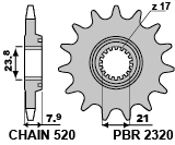 Front sprocket