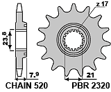 Front sprocket