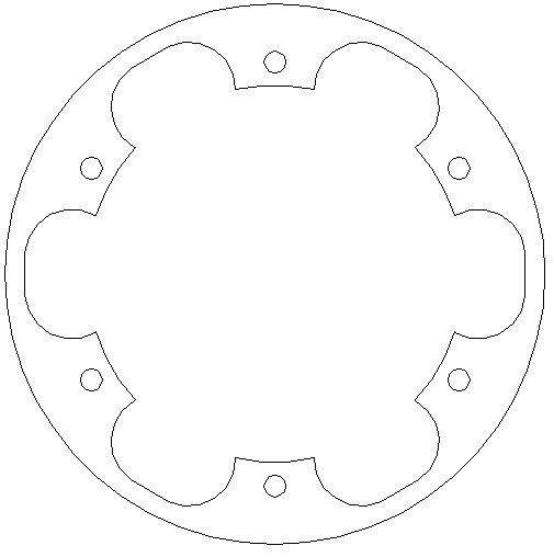 Brake Disc Front 230 mm - HUSQVARNA - 2