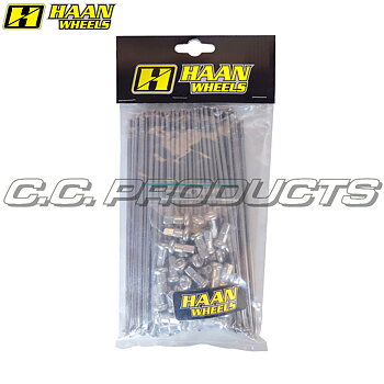 Spoke Set KTM 21-inch 02- HAAN Front Wheel