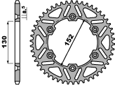 Rear Sprocket Aluminum