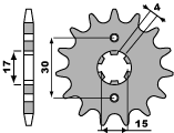 Front sprocket