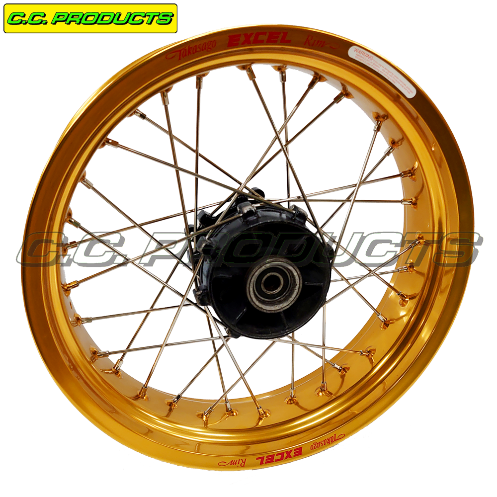 Spoke Set Honda NX 650 Dominator 17x4,25 88-03 Rear Wheel - 2