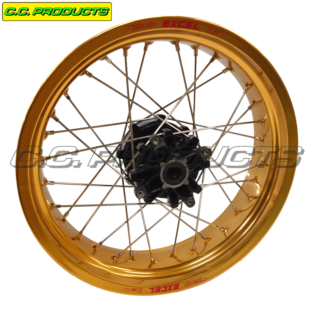 Ekersats Honda NX 500 Dominator 17x3,50 88-99 Bakhjul - 3