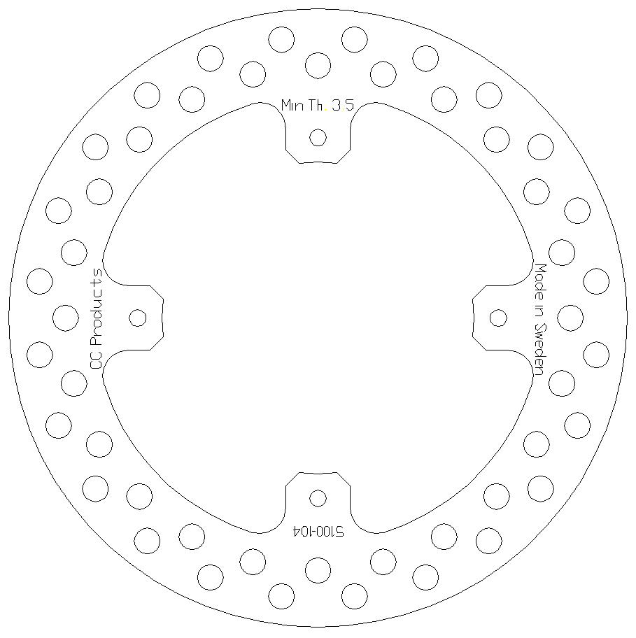 Brake Disc Rear