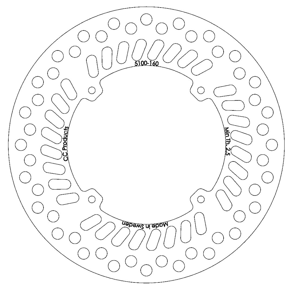 Brake Disc Front 240 mm - HONDA