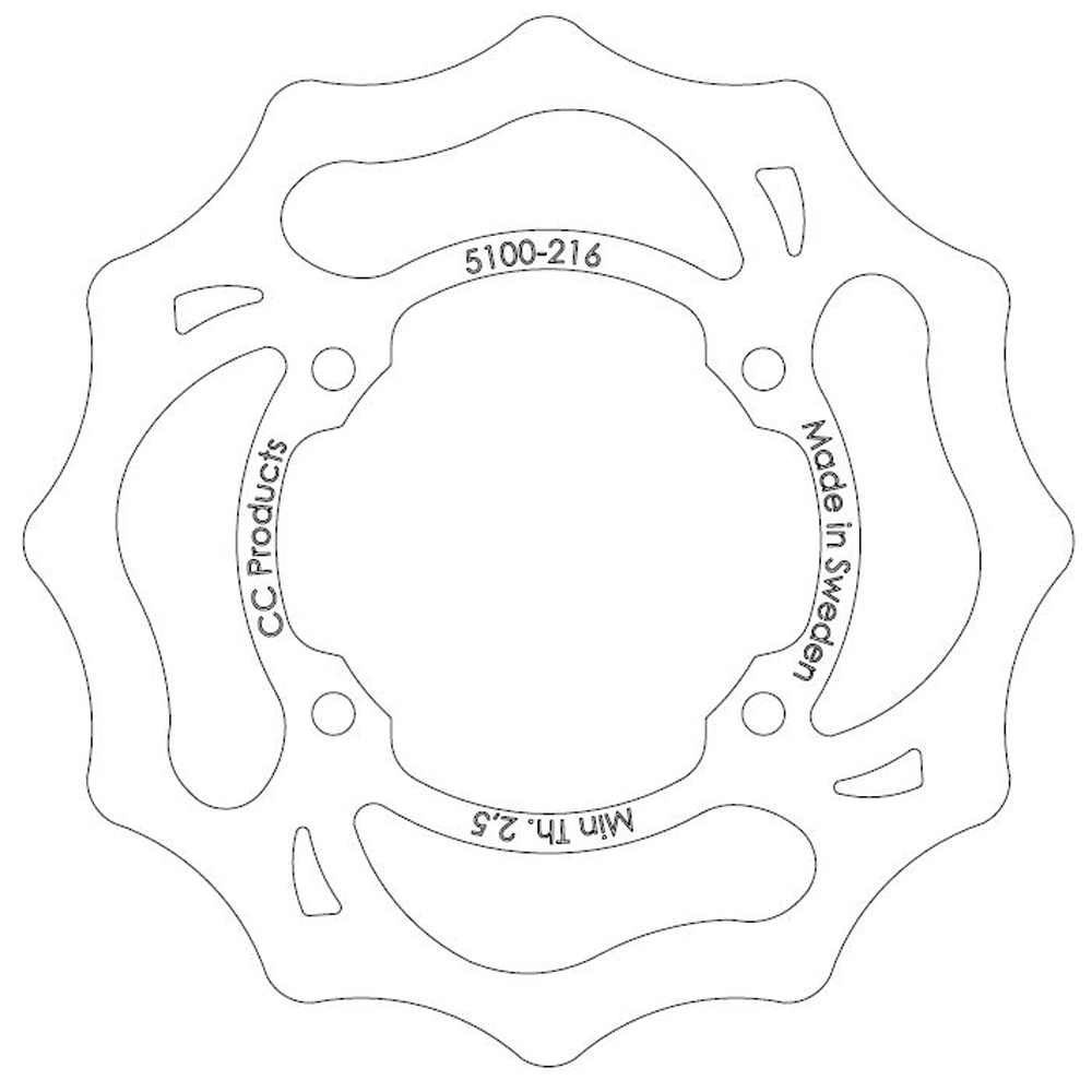 Brake Disc Front/Rear KTM/HVA