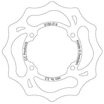 Brake Disc Front/Rear KTM/HVA