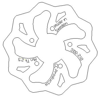 Brake Disc Rear KTM