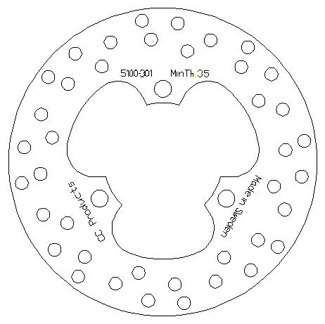 Brake Disc Rear