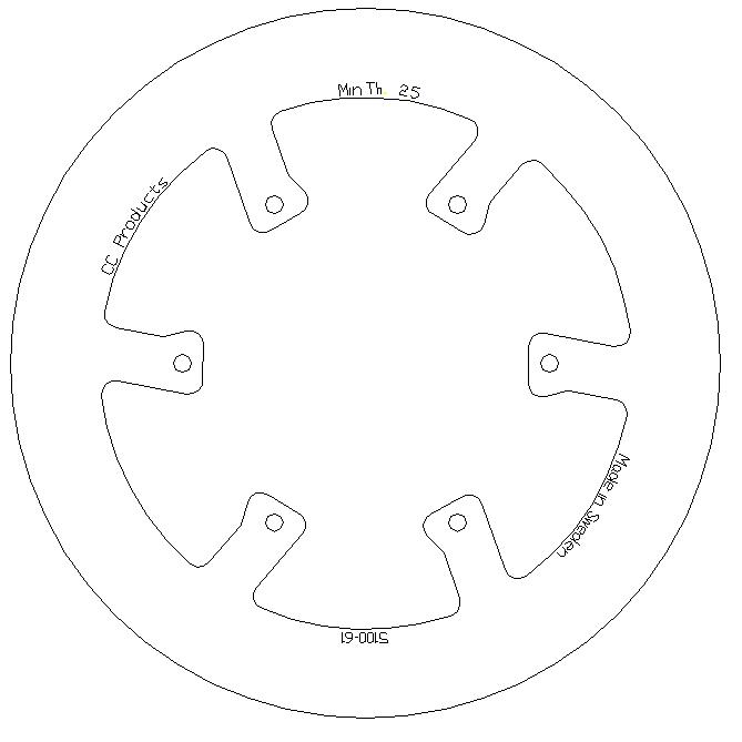 Brake Disc Front  Solid