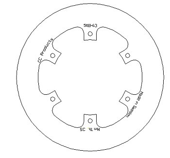 Brake Disc Rear  Solid