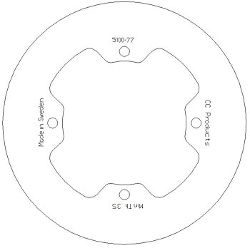 Brake Disc Rear  Solid