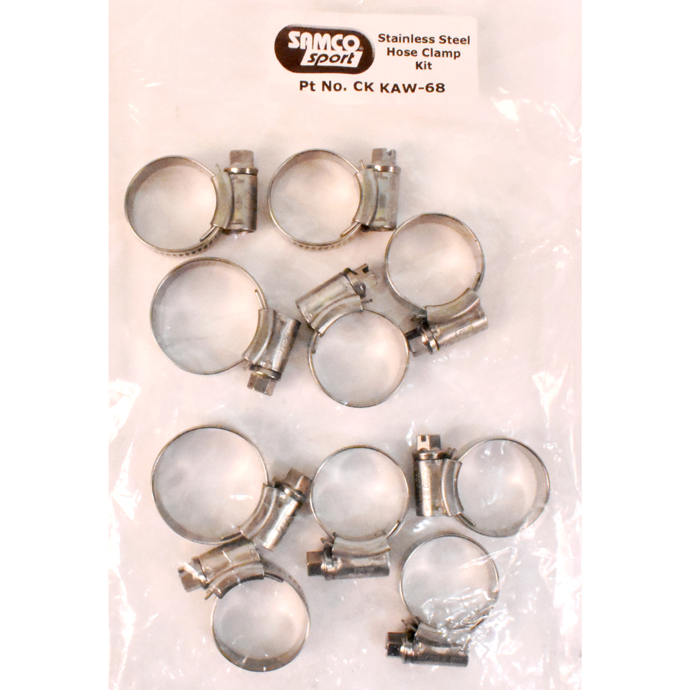 Samco Slangklämmor Kit Kawasaki KX 250 90-91
