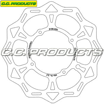 Brake Disc Front GASGAS  240 mm