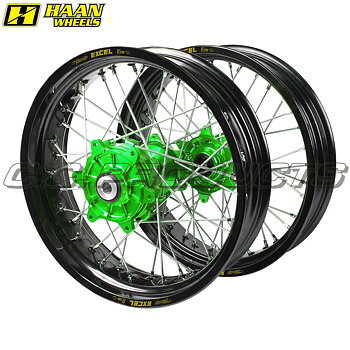 17x4,25 Kawasaki 03- Rear Wheel With Cush Hub