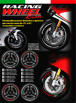 Fälg Stripes Vit/Suzuki - 3