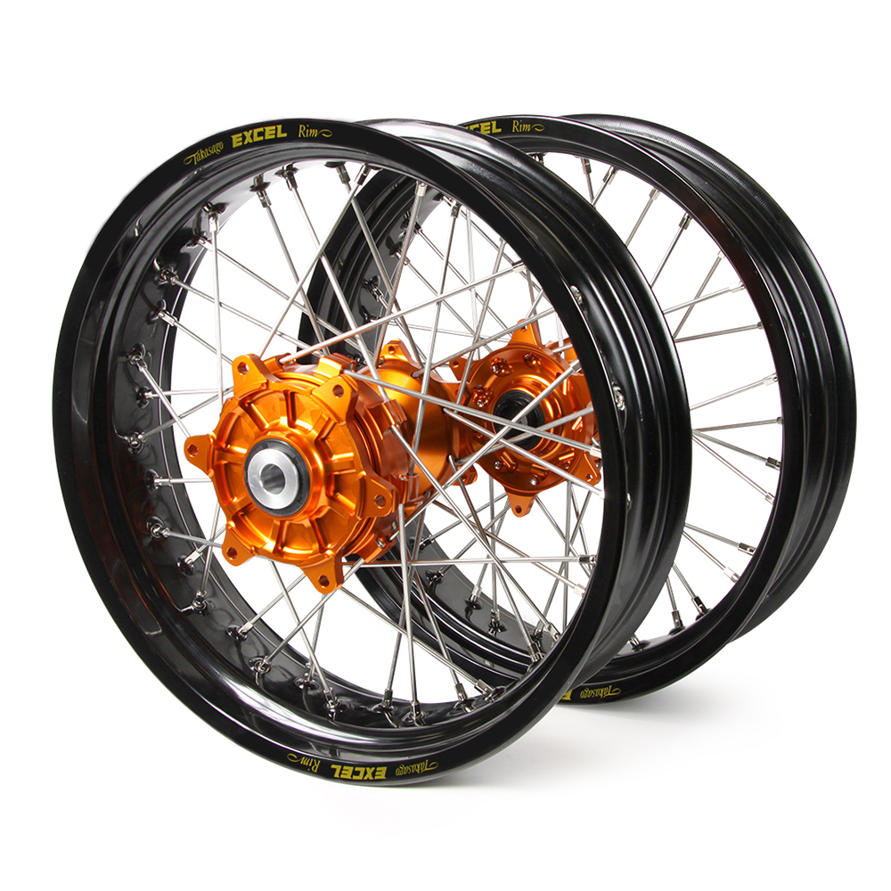 18x2,50 KTM SMC 690 R 12- Bakhjul (Eloxerat nav)