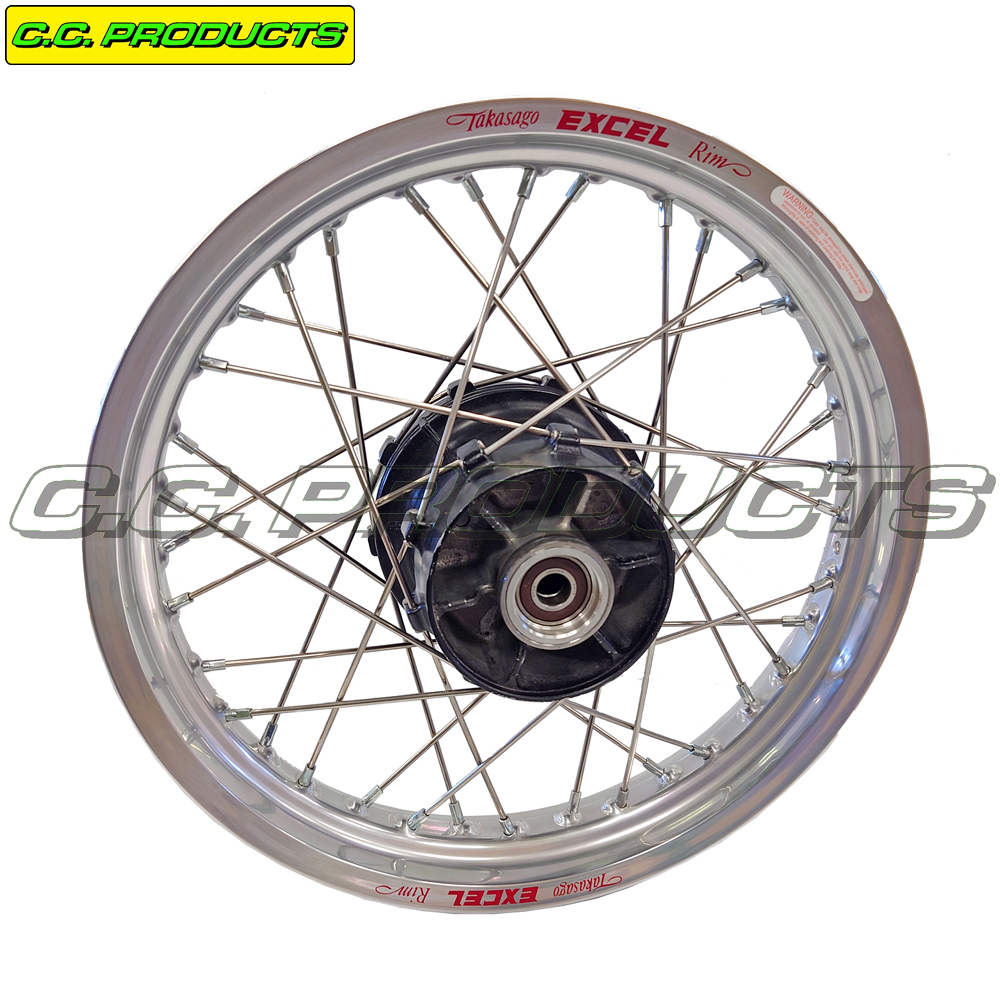 Spoke Set XL 600 V Transalp 17x2,50 87-90 Rear Wheel (For MT Rim) - 2