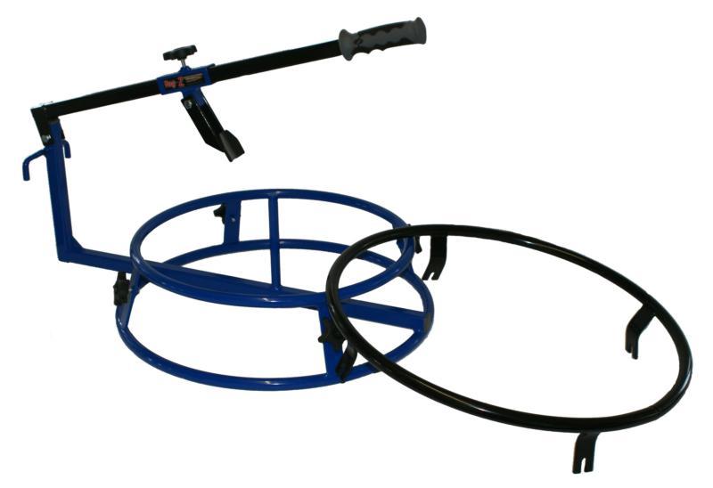 Tyre changer with bead breaker