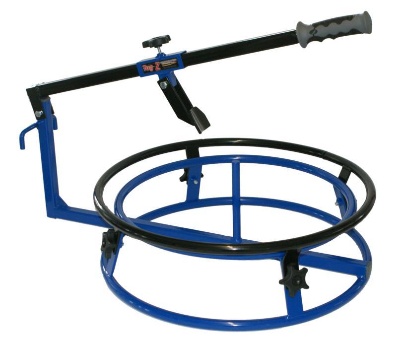 Tyre changer with bead breaker - 2