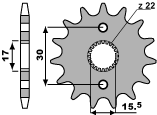 Front sprocket