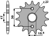 Front sprocket
