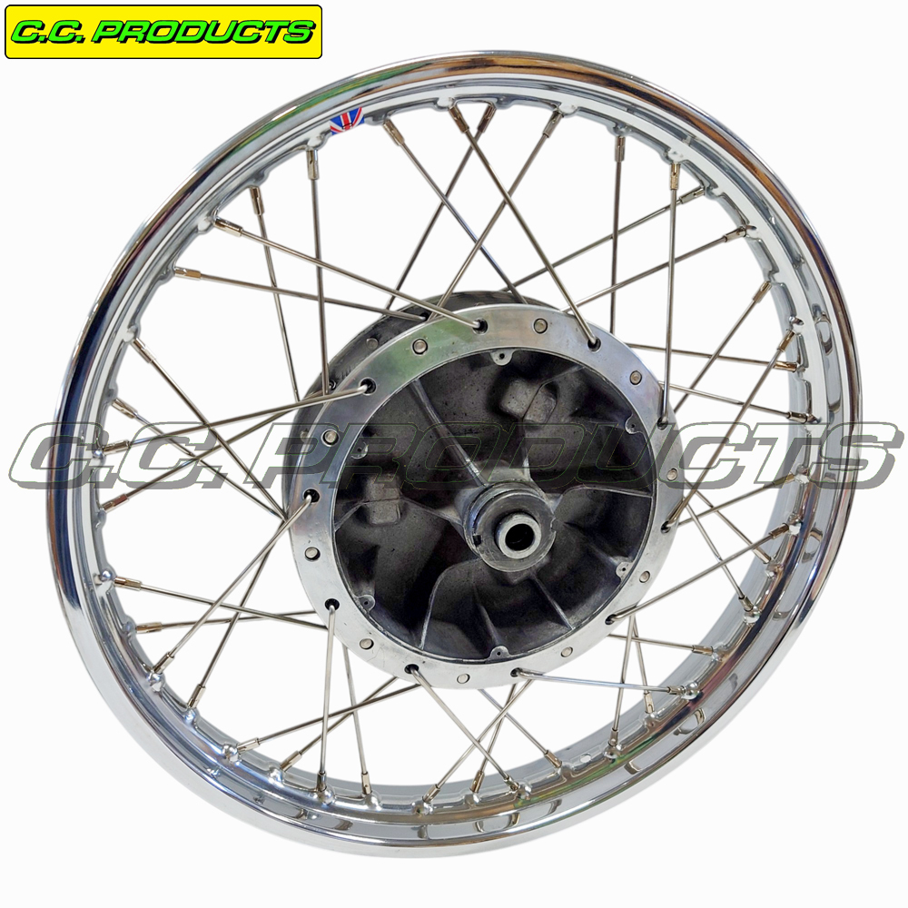 Spoke Set Norton Commando 850 Interstate 19-inch 73-77 Rear Wheel - 3