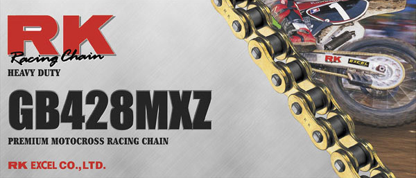RK 428 MXZ guld 132 Länkar