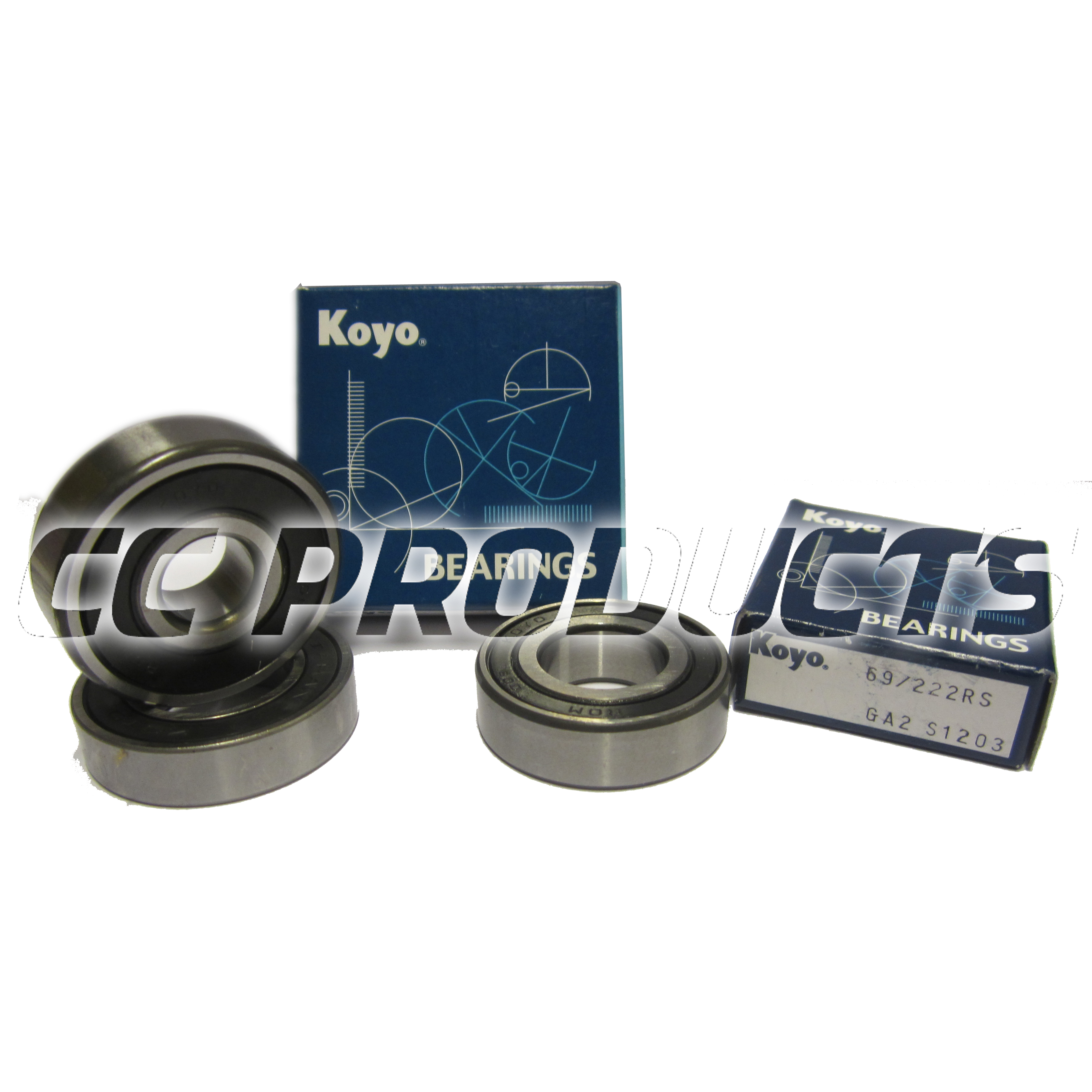 Koyo lager 608-2RS 8x22x7