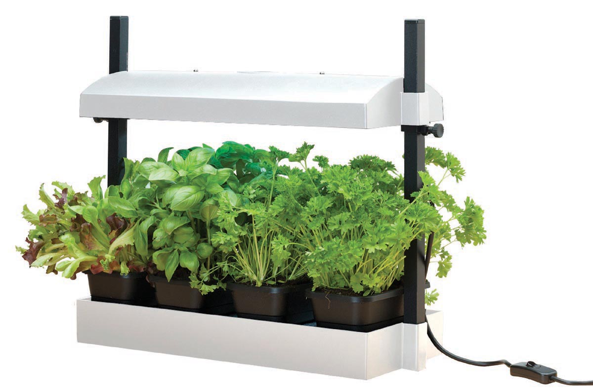 Micro Odlingsstation LED 8W  med underbevattning vit - 3
