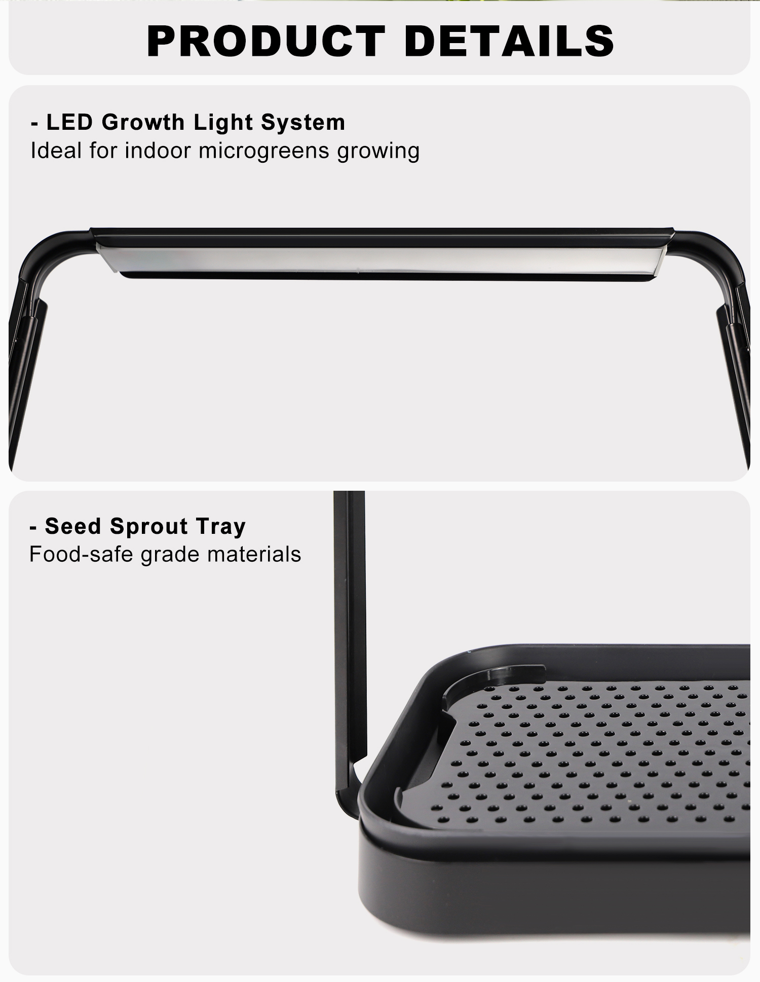 GrowFast Smart microgreen kit 16W - 7